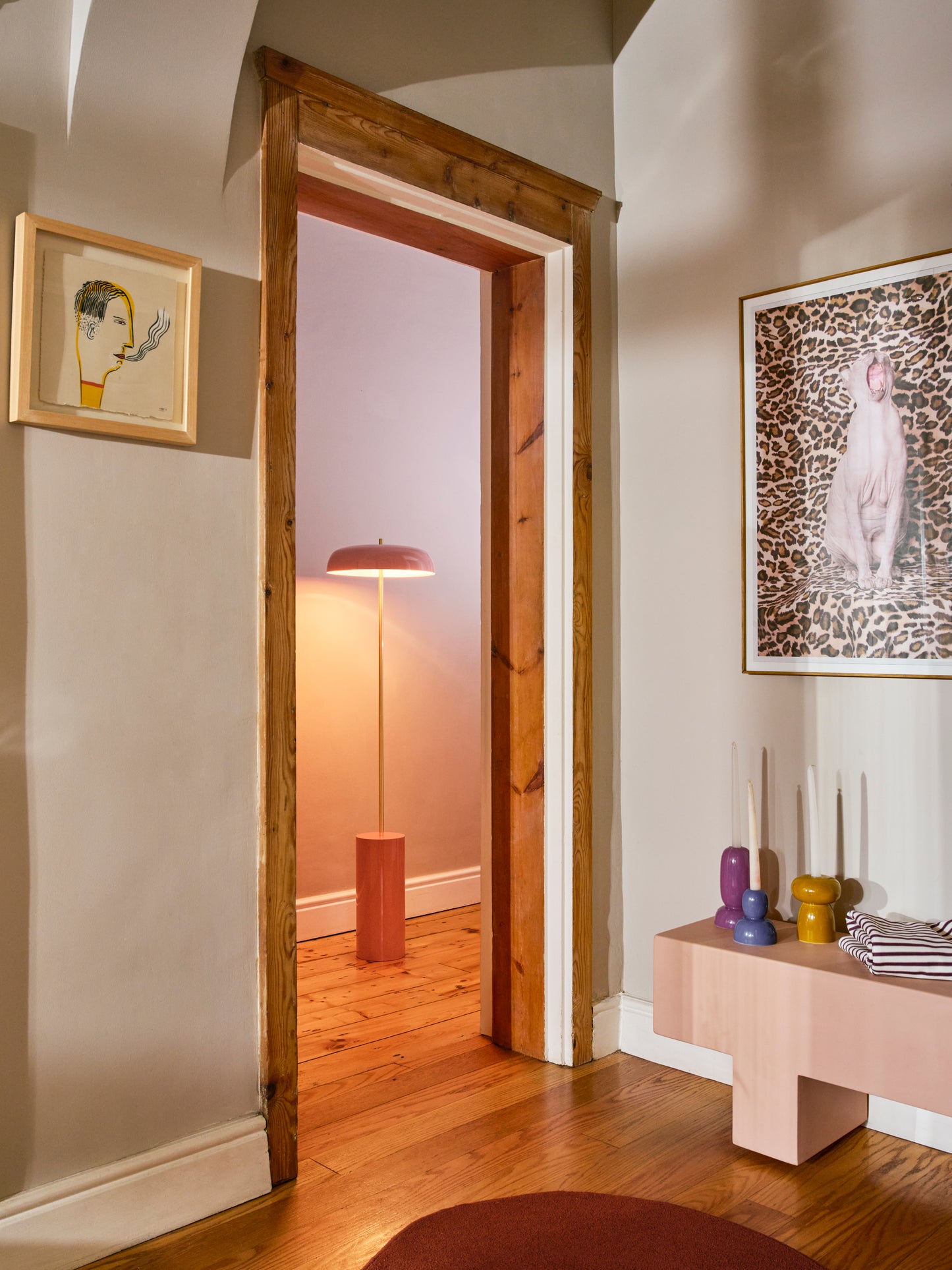 Sunset Paradise Floor Lamp