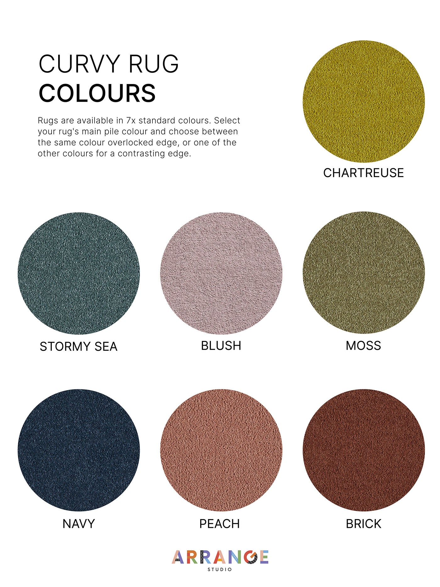 Curvy Jute Rug Medium Curvy Rug – Arrange Studio