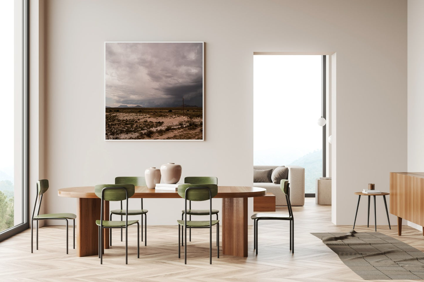 Karoo Rainstorm photography print